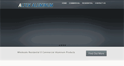 Desktop Screenshot of altekaluminum.com