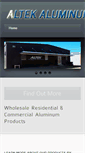 Mobile Screenshot of altekaluminum.com